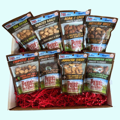 Smoked Nuts Gift Box Small Bags