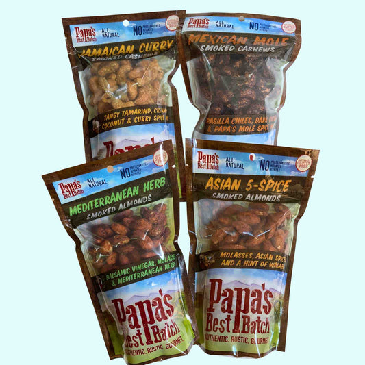 Foreign Flavors Smoked Nuts Sampler
